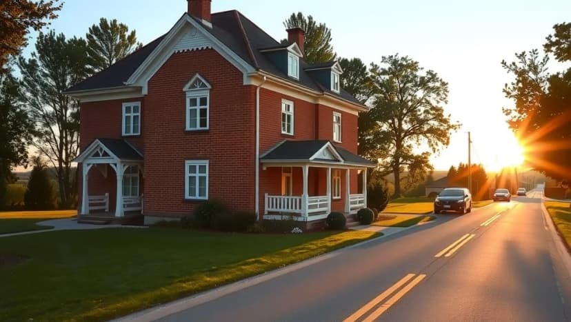 Hus till salu i Laxå