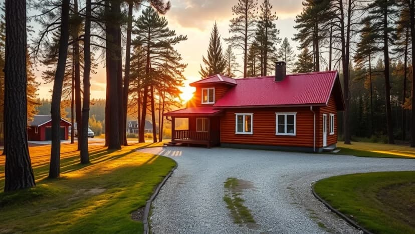 Hus till salu i Ljusnarsberg